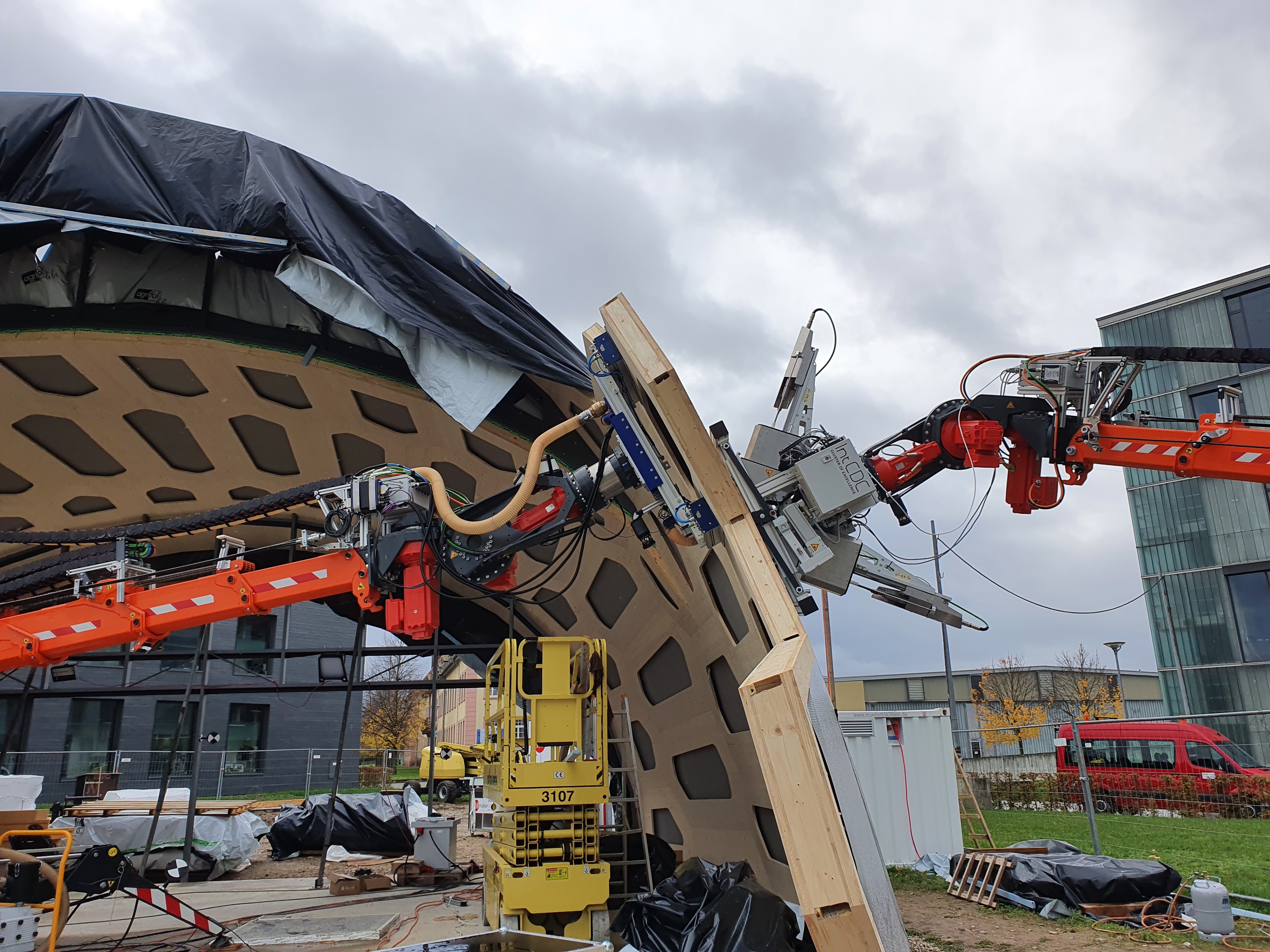 Robotergestütztes Bauen